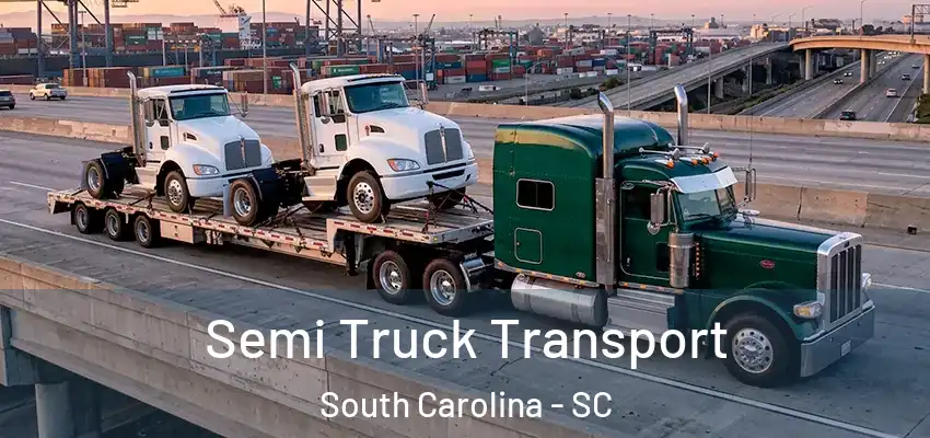  Semi Truck Transport South Carolina - SC